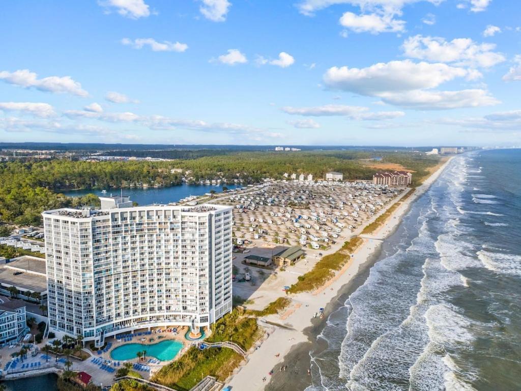 Direct Oceanfront- King Bedroom- Amazing Views/Pools/Hot Tubs/Beach Access/Golf Миртъл Бийч Екстериор снимка